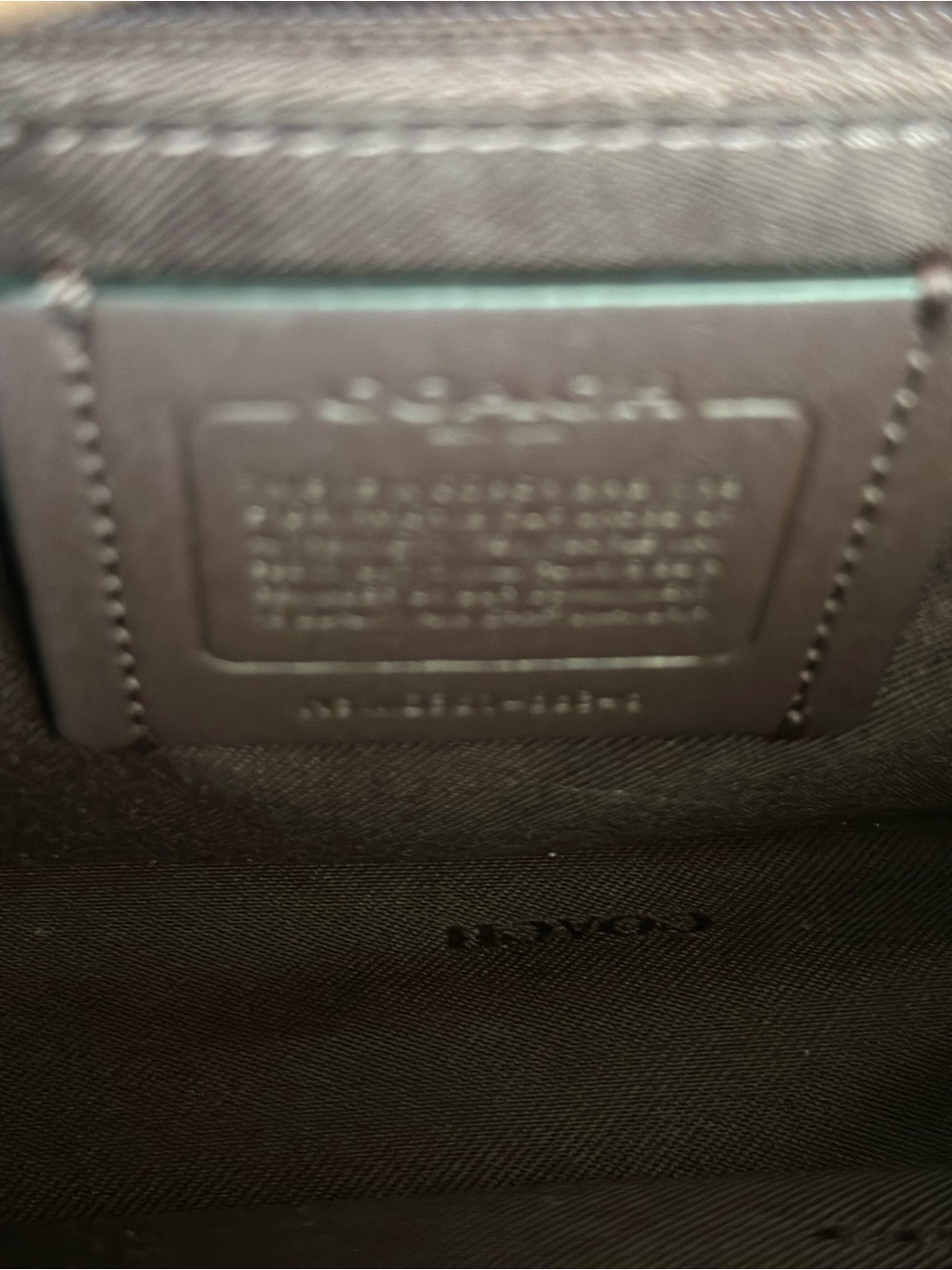 Coach handbag pebbled leather - Picture 9 of 14